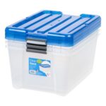 Iris - Plastic Storage Tote 3 Piece Set
