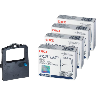 OKI Data - Microline 320-321 Black Ribbon Cartridge 100series